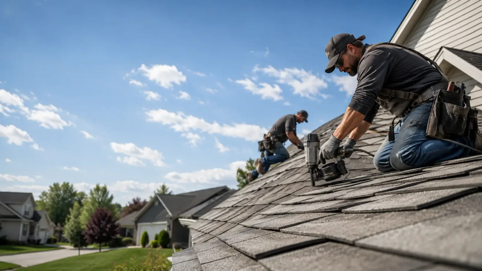 Storm Damage Roof Repair in Hershey, PA near me